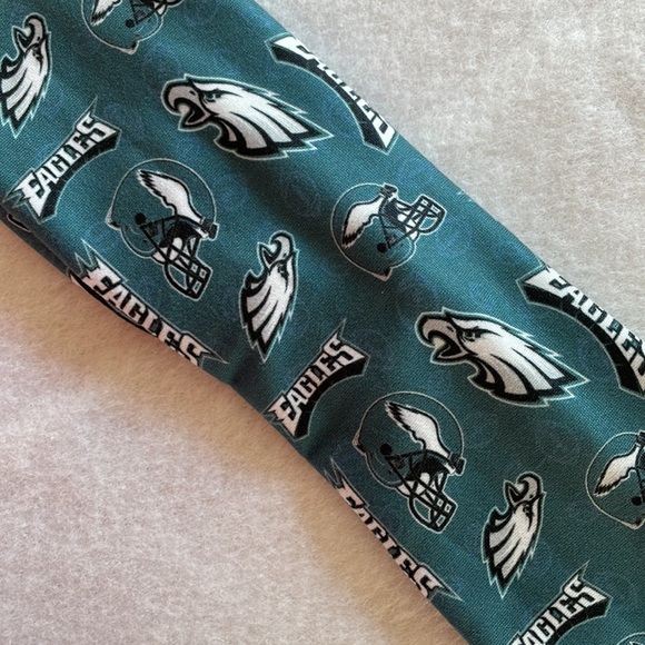 Set of Handmade Phillies and Eagles Inspired Front Twist Headbands - Picture 5 of 5